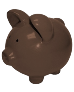 Brown Piggy Bank