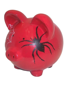 Red Spider Piggy Bank