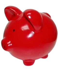 Red Piggy Bank