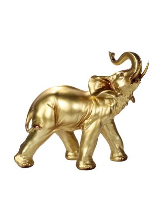 Golden Elephant Statue
