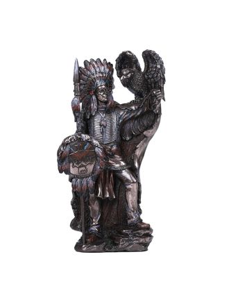 Indian with Eagle on arm