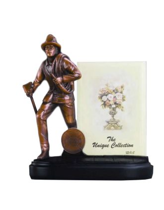 Fireman Picture Frame