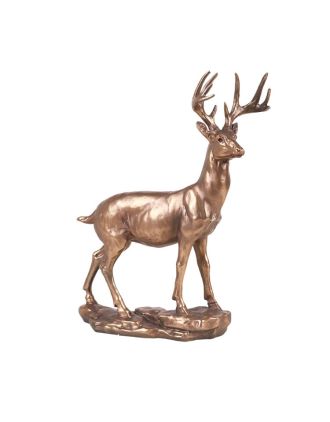 Deer Statue - at alert