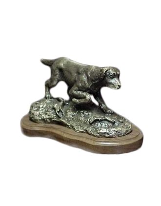 Bronze Labrador Dog Statue