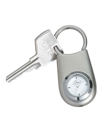 Keychain has Clock FREE name