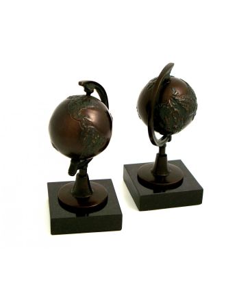 Globe Bookends