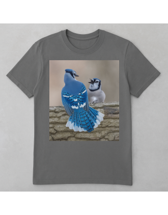 Blue Jay grey t-shirt