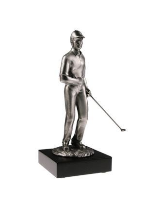 Golfer Statue