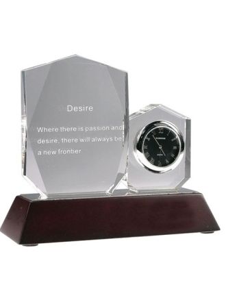 Desire - Inspirational Clock