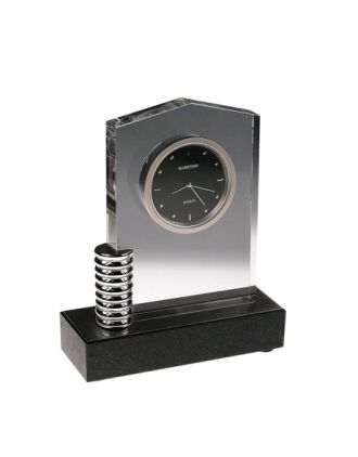 Crystal Pillar Clock