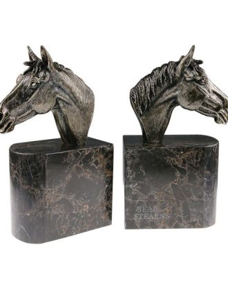 Horse Head Bookends