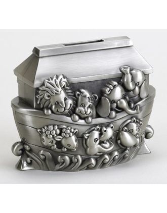 Noah's Ark Bank Pewter