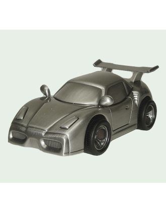 Sports Car Pewter Bank