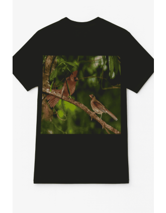 Black t-shirt with Cardinals
