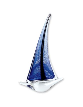 Sailboat - Blue Statue