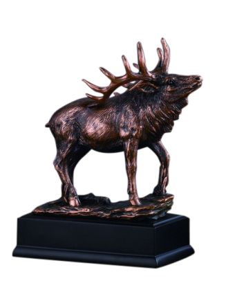 Elk Statue with Attitude Customize 7"