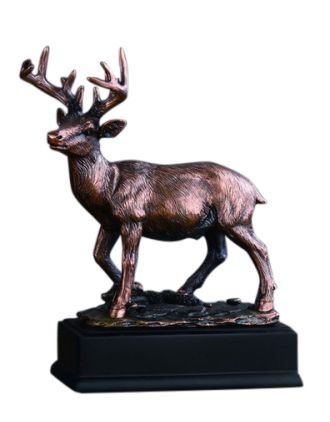 White Tail Deer Statue customize 8"
