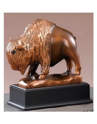 Buffalo Statue - Sleek & Modern