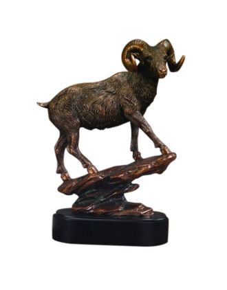 Big Horn Sheep Statue 11" Customize