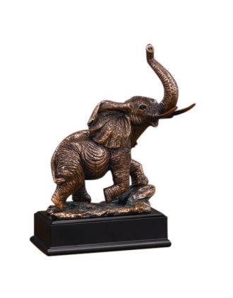 Elephant Happily Trumpeting 11" Customize