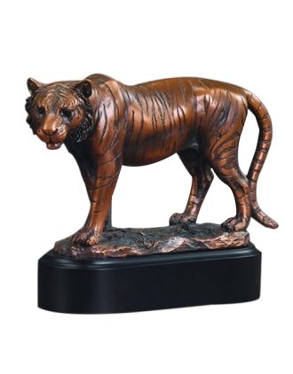Tiger on the Prowl 8" statue