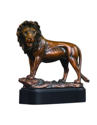 King of the Jungle - 8" Lion statue