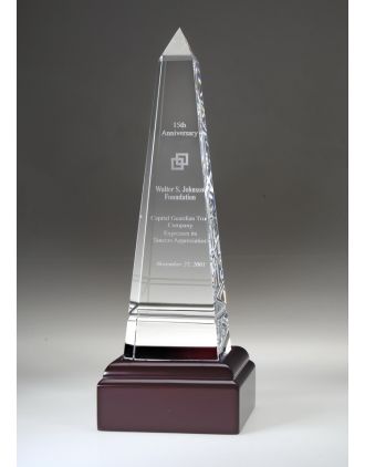 Grooved Obelisk Award 8, 10, 12"