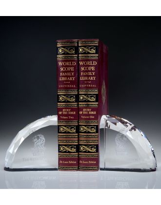 Crystal Bookends