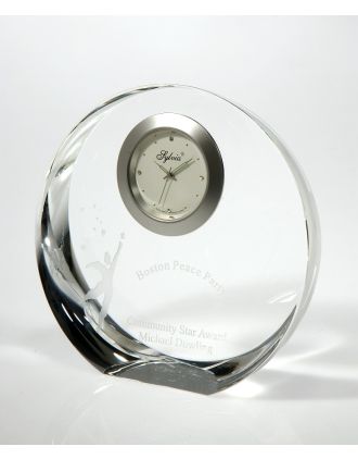 Corona Crystal Clock