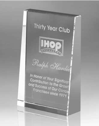 Baldwin Award - Vertical 5, 6, 7"