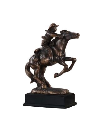 Saddle Bronc Riding Statue