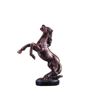 21" Wild Horse Rearing statue