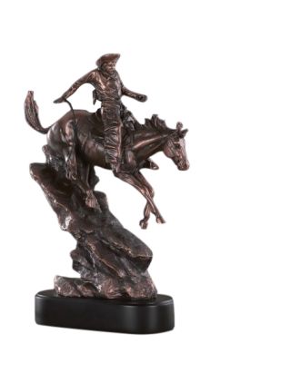 Ride'em Cowboy Statue 17"