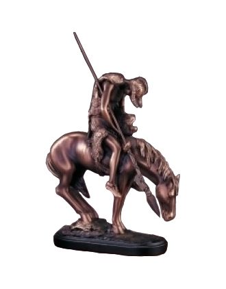 End of the Trail Statue 13 inch