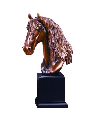 At Attention! Horse Bust