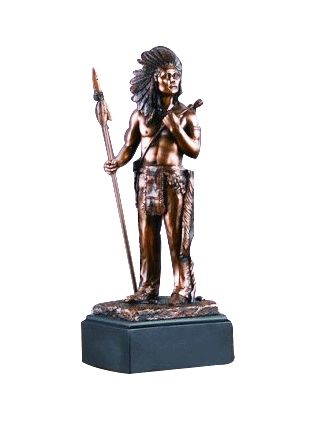 Indian Hero 12" Statue