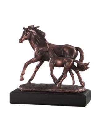 Mare and Colt Sculpture