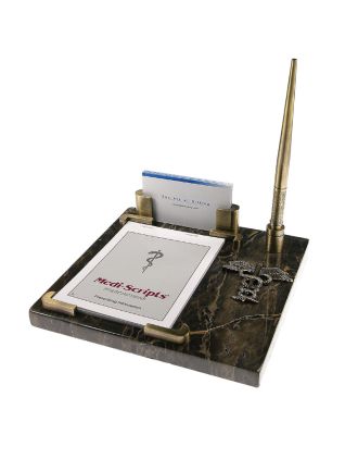 Doctor's prescription pad holder Jadeston