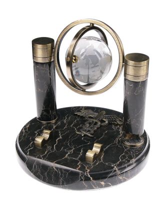 Doctor's Pen Stand w/Globe