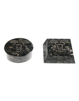 Left Paperweight shown