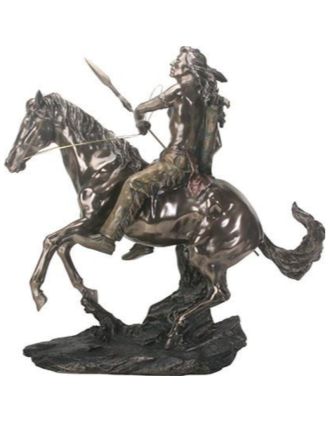 Impressive Duo - Indian & His Horse