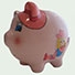 Cowgirl Piggy Bank 8 inch Artist Original