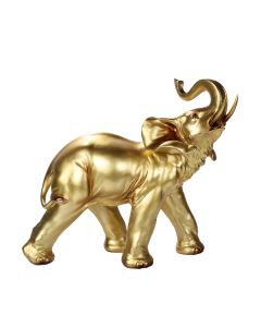 Golden Elephant Statue
