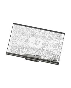Victorian Look - Embossed Business Card Case