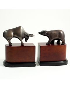 Bull and Bear Book ends