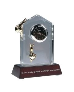 Persistence Clock: Go over, go under, go around, or go through. But never give up