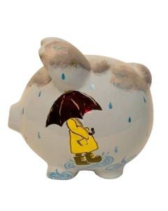 Rainy Day Fund Piggy Bank
