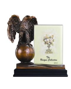 Eagle on Globe Picture Frame
