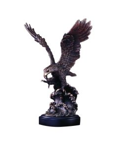 Eagle Statue - caught it!