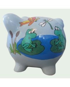 Frog Piggy Bank Kid